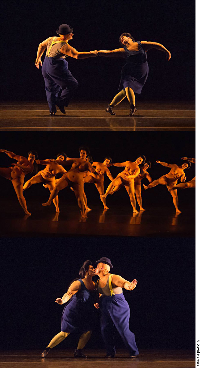 Groosland de Maguy Marin dansé par le Ballet du Capitole, 2013. Coupe et réalisation costume au Théâtre du Capitole